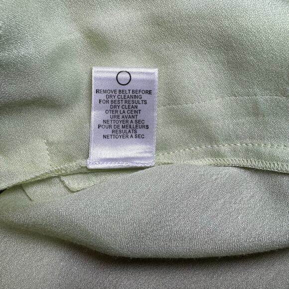 Halston Heritage light green dress with full removable liner. Size 10 - Picture 9 of 9